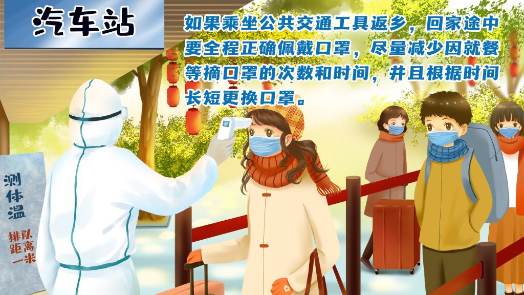 春運(yùn)進(jìn)行時(shí)，人在旅途如何做好防護(hù)？