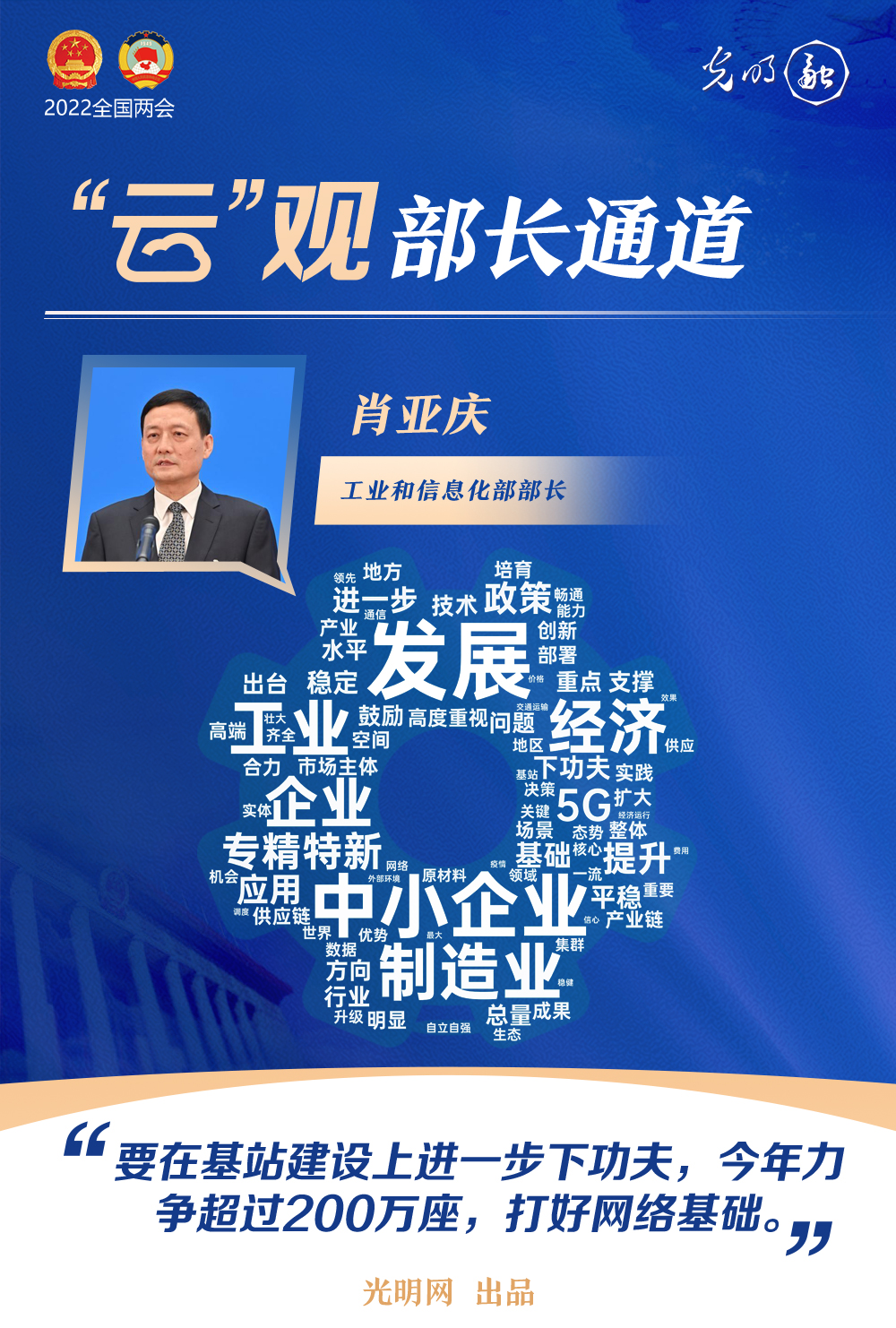 【“云”觀部長通道】一組詞云海報，帶你聆聽三位部長今年工作規(guī)劃