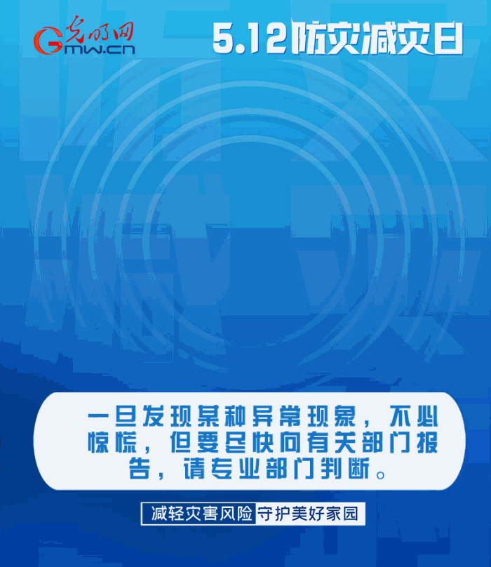 【動(dòng)態(tài)海報(bào)】減輕災(zāi)害風(fēng)險(xiǎn)，從這10個(gè)字開(kāi)始