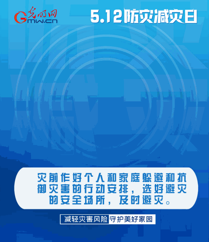 【動(dòng)態(tài)海報(bào)】減輕災(zāi)害風(fēng)險(xiǎn)，從這10個(gè)字開(kāi)始