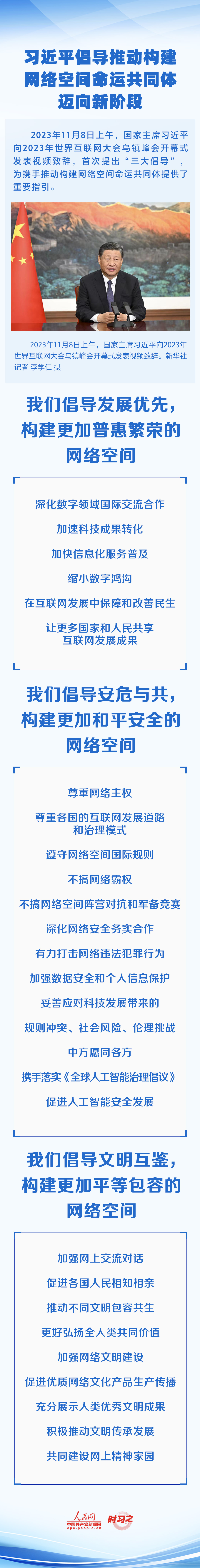 烏鎮(zhèn)“網(wǎng)事”丨習(xí)近平倡導(dǎo)推動構(gòu)建網(wǎng)絡(luò)空間命運(yùn)共同體邁向新階段