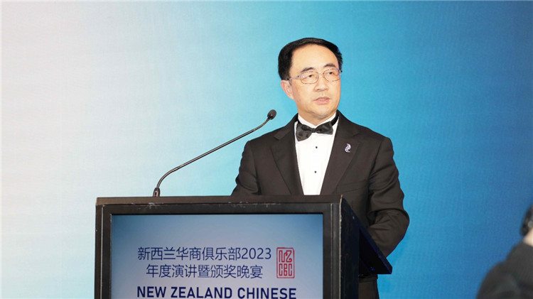 新西蘭華商聯(lián)合總會(huì)主席楊健。攝影：張凱