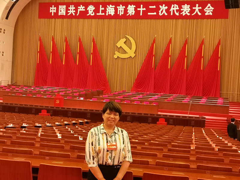 黨代表施鳳。受訪者供圖